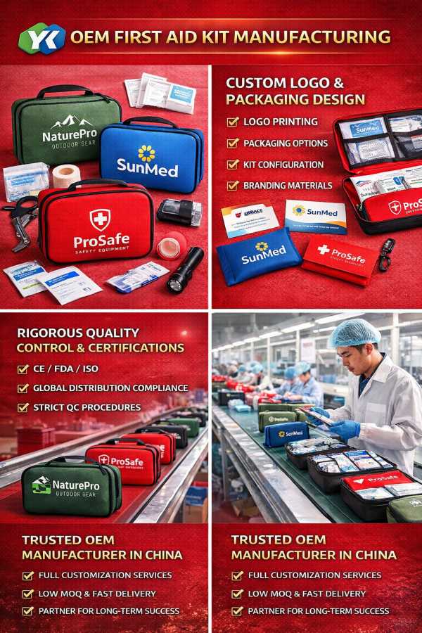 Apteczki pierwszej pomocy OEM: kompletny przewodnik dla importerów i dystrybutorów w 2026 r